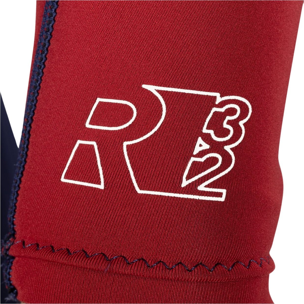 Gul Mens Response 3/2mm Flatlock Back Zip Wetsuit RE1321-C1 - Red / Navy